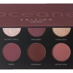 Océane Edition paleta de sombras Glorious 6 cores