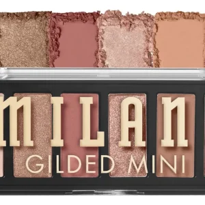 Paleta De Sombras Milani Gilded Mini É Tudo Rosé Fosco 6 Cores