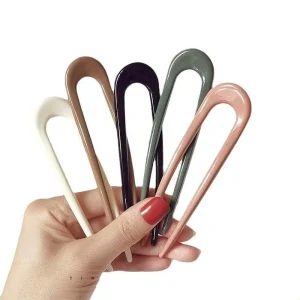 Gancho De Cabelo Moderno Para Penteado De Coque, Acessório D