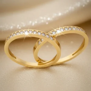 Par  Aparador Com 13 Pedras Moeda Antiga  Femenino