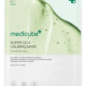 Máscara calmante Medicube Super Cica — máscara calmante: 1 peça, tipo de pele, todos os tipos de pele