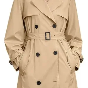 Casaco Impermeável Feminino De Alta Qualidade Na Altura Do J