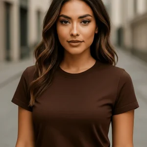 Camiseta Babylook 100% Algodão Feminina Tshirt