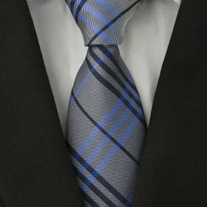 Classic Silk Necktie For Men - Woven Jacquard Tie, Elegant