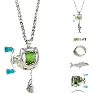 Guia De Linha Móvel De Colar De Bobina De Pesca Com Alça Gir