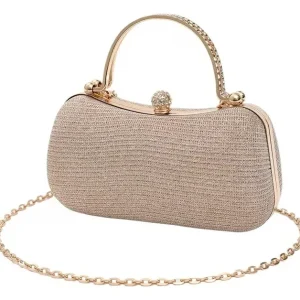 Bolsa De Noite Elegante Para Mulheres Com Corrente