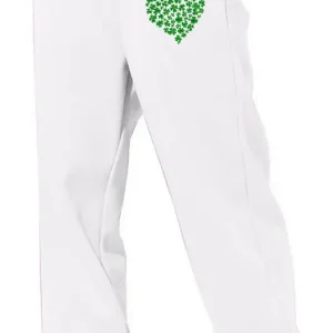 Calças Femininas Bold Moletom Com Estampa Folgada Th 1595