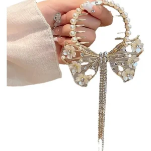 // // Novo Acessório Coreano Para Coque De Cabelo Com ...