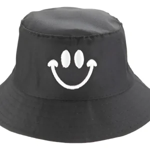 Chapeu Bucket Smile Sorriso Hat Estiloso Moda Top Promoção