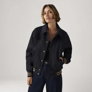 Jaqueta Jeans Levis Lennox Versity Lavagem Média 001fn0000