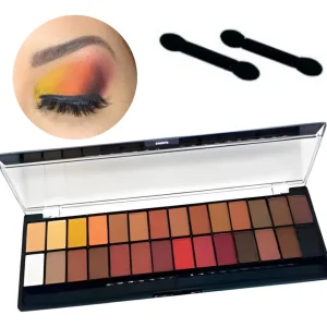 Paleta De Maquiagem Nude Eyeshadow + Eyeshadow Brush