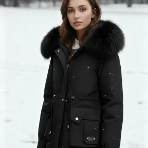 Casaco De Inverno Feminino Casaco Com Capuz De Pelúcia