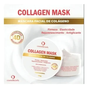 Collagen Mask Máscara Hidratante Colágeno Cosmobeauty 120g Momento de aplicação Dia/Noite Tipo de pele Todo tipo de pele
