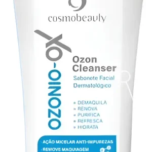 Ozonio Cleanser Sabonete Hidratante Micelar Cosmobeauty Momento de aplicação Dia/Noite Tipo de pele Todo tipo de pele