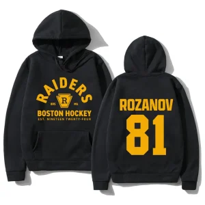 Llya Rozanov 81 Bos Raiders Hoodie Heated Rivalry Tv Show Ma