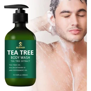 Sabonete Líquido De Tea Tree Blhmzd, Espuma Cremosa, 300ml