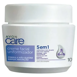 Creme Facial Uniformizador 5 em 1 Avon Care 100g