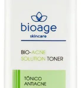 Loção Tônica Antiacne Bioacne Solution Toner 120ml Bioage Tipo de pele Todo tipo de pele