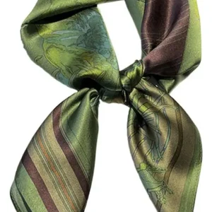 Dc. Cachecol Coreano Versátil Pequeno Com Estampa /