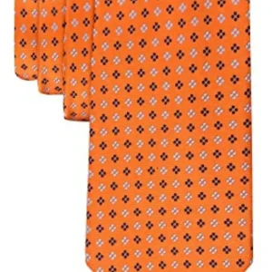 Gravata Tommy Hilfiger Core Neat Ii Para Homens De Seda Lara