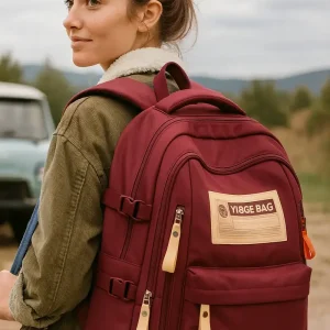 Mochila Academia Faculdade Versátil Feminina Masculina