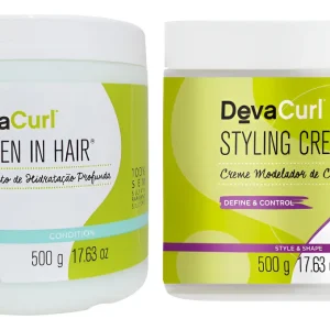 Kit Máscara Heaven In Hair 500g +  Styling Cream 500g