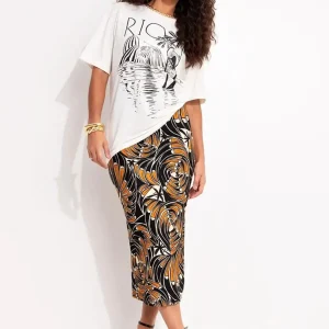 T-shirt Média Rio Pb Off White Farm Rio - Oficial