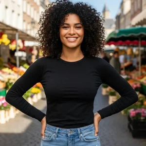 Blusa Térmica Feminina Segunda Pele Proteção Uv Compressão