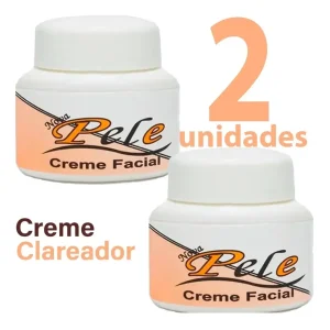 2 Nova Pele Creme Clareador Facial - Manchas De Melasma Momento de aplicação Noite Tipo de pele Todas