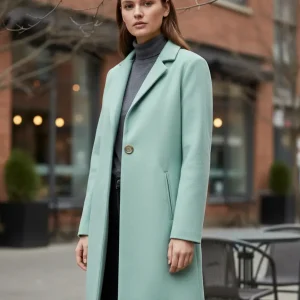 Casaco Longo Sobretudo Feminino Lã Batida Alpelo - 20800056