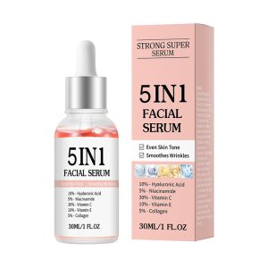 Five-in-one essence moisturizing hydrating moisturizing lock water anti-wrinkle brightening skin color