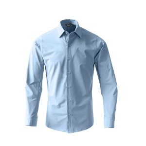 Urban Function Thin 3D Cut Business Men's Outdoor Solid Color Casual Long Sleeve Shirt Shirt Top
