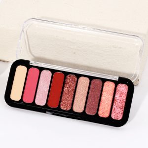 9-Color Eyeshadow Palette Fine Glitter Pearlescent Eye Color Matte Soft Mist Eyeshadow Palette
