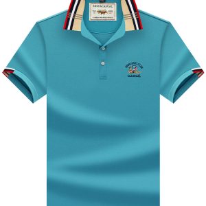 Paul Brand Men's Short-sleeved Men's T-shirt Summer Loose Breathable plus size Casual Lel T-shirt POLO Shirt