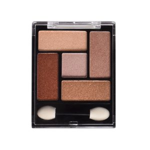 5-Color Eyeshadow Palette Eye Makeup Palette Small and Portable Earthy Matte Eyeshadow Palette