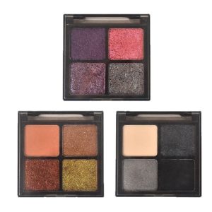 Customized Eyeshadow Processing, Fine Shimmering Pearlescent 4-Color Eyeshadow Palette, Color-Enhancing and Brightening Odm European and American Soft Matte Eyeshadow Palette