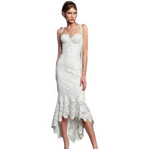 New evening dress hot sale sexy strap lace dress dress