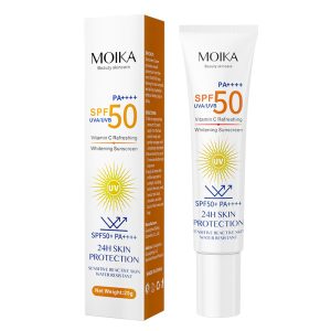 50 times 4 sunscreen isolation UV protection fresh non-greasy genuine goods