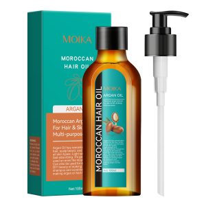 Moroccan Hair Care Essential Oil Repairs and Strengthens Hair, Anti-Frizz, Smooth Rosemary