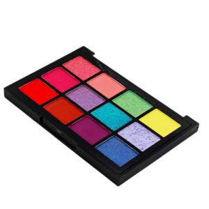 Eyeshadow 12 Color Dummy Disc European and American Hot Sale Dark Eye Makeup Pearlescent Eye Makeup Plate Mashed Potato Makeup Plate