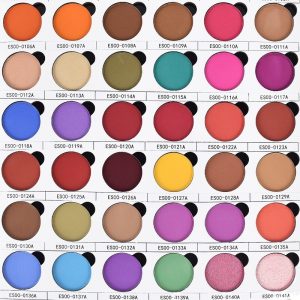 Processing and Customization of Cross-Border Fine Glitter Pearlescent Eye Shadow European and American Multi-Color Matte Eye Shadow Overseas Hot-Selling Single Color Eye Shadow Oem