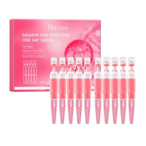 Salmon DNA Pink Throwing Hydrating, Moisturizing, Anti-wrinkle and Compact Essence 1.5ml * 10 once a day