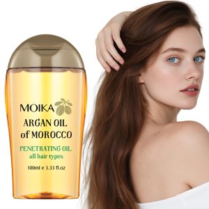 Moroccan Argan Oil Smooth Hair Care Essential Oil Family Size Daily Skin Care Products