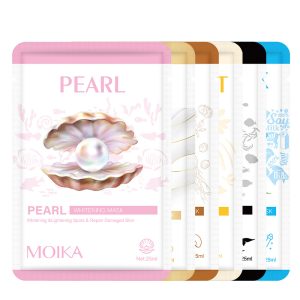 Goat Milk Bird's Nest 24K Gold Oil Control Pearl Caviar Firming Mask for Women Hydrating and Moisturizing