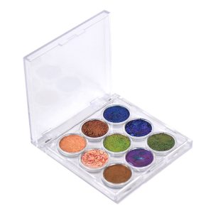 Chameleon Eyeshadow Palette 9 Colors Gradient Color 9-Square Grids Pearlescent Eyeshadow