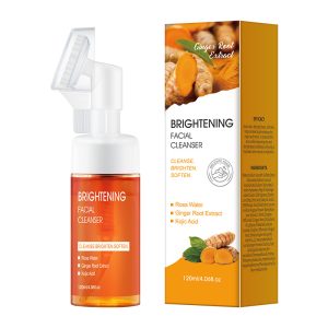 Turmeric Hydrating Moisturizing Anti-Wrinkle Firming Cleansing Facial Cleanser Cleansing Mousse
