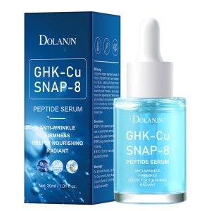 Blue Copper Peptide Hydrating and Moisturizing Tight Lock Water Anti-Wrinkle Essence for Skin Care